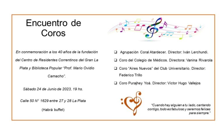 Encuentro de Coros 2023