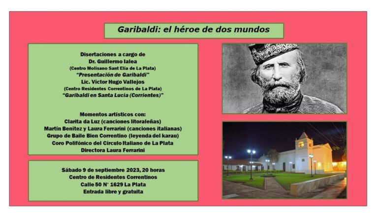 Flyer charla Garibaldi